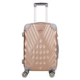 8 Spinner Wheels, 360° Wheeling Carry on Luggage, Suitcase for Travel, 28INCH